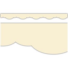 Creme Brulee Fancy Scallops Border Trim