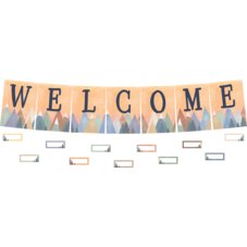 Moving Mountains Welcome Bulletin Board