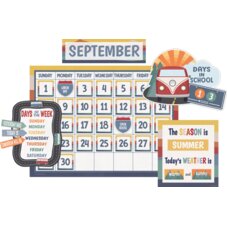 Moving Mountains Road Trip Calendar Bulletin Board