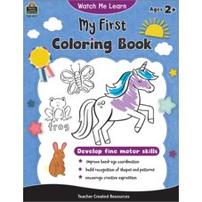 Watch Me Learn: My First Coloring Book