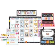 Cool for School Calendar Bulletin Board