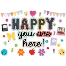 Cool for School Happy You Are Here Bulletin Board