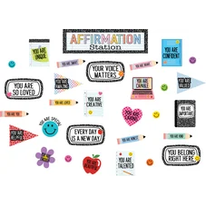 Cool for School Positive Affirmations Mini Bulletin Board