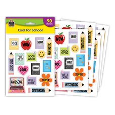 Cool for School Stickers