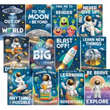 Outer Space Crew Small Poster Pack