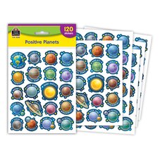 Positive Planets Stickers