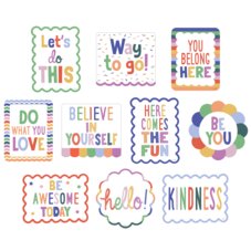 Color Crush Positive Sayings Accents