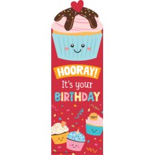 Cupcake Smelly Bookmarks