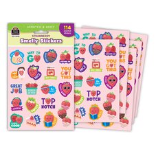 Strawberry Smelly Stickers