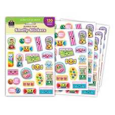 Bubble Gum Smelly Stickers