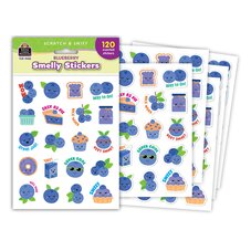 Blueberry Smelly Stickers