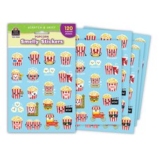 Popcorn Smelly Stickers