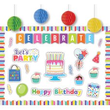 Colorful Happy Birthday Create & Decorate Quick Kit