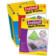 Instant Math Practice Set (7 bks)