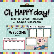 Oh Happy Day Back to School Template
