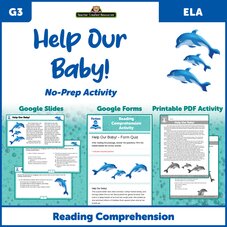 Help Our Baby! Reading Comprehension Activity Google Slides