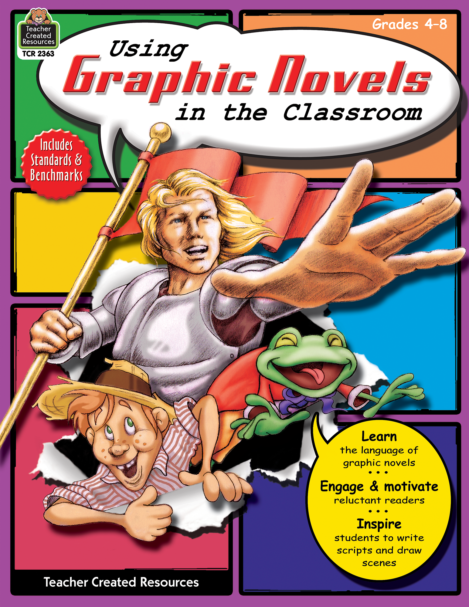 Using Graphic Novels in the Classroom Grade 4-8 - TCR2363 | Teacher