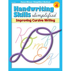 Handwriting Skills Simplified: Improving Cursive Writing Gr. 4