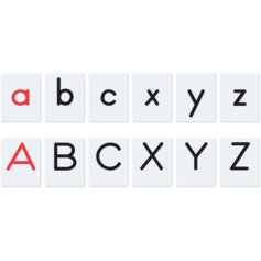 Two-Sided Alphabet Letter Tiles