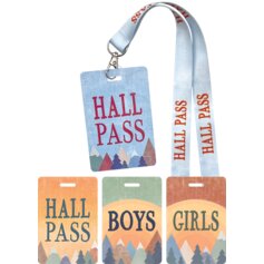 Moving Mountains Hall Pass Lanyards