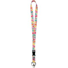 Tropical Punch Pineapples Lanyard