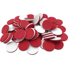 Foam Counters: Red/White