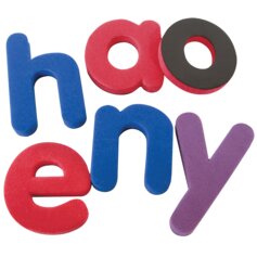 Magnetic Foam Lowercase Letters