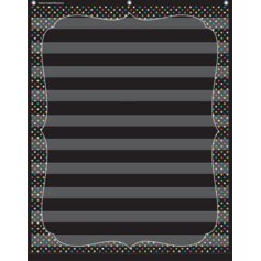 Chalkboard Brights 10 Pocket Chart