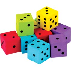 Colorful Dice 20-Pack