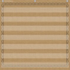 Burlap 7 Pocket Chart