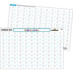 Subtraction Learning Mat