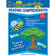 Word Family Stories for Reading Comprehension Grade K-1