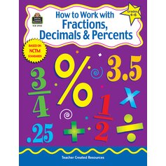 How to Work with Fractions, Decimals & Percents, Grades 4-6