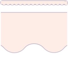 Blush Scalloped Border Trim