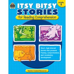 Itsy Bitsy Stories for Reading Comprehension Grade 1