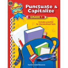 Punctuate & Capitalize Grade 1