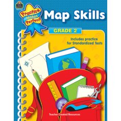 Practice Makes Perfect: Map Skills Grade 2