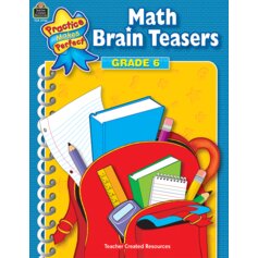 Math Brain Teasers Grade 6