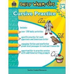 Daily Warm-Ups: Cursive Practice Grades 2-4