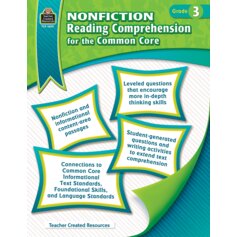 Nonfiction Reading Comprehension for the Common Core Grade 3