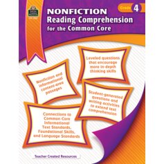 Nonfiction Reading Comprehension for the Common Core Grade 4