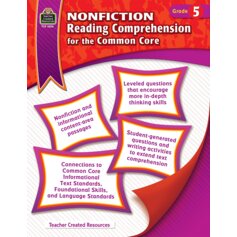 Nonfiction Reading Comprehension for the Common Core Grade 5