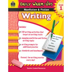 Daily Warm-Ups: Nonfiction & Fiction Writing Grade 1