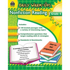 Daily Warm-Ups: Nonfiction Reading Grade 4