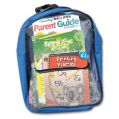 Summertime Learning: Preparing For First Grade Backpack