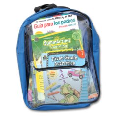 Summertime Learning: Preparing For First Grade Spanish Backpack