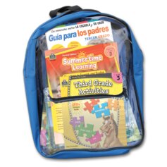 Summertime Learning: Preparing For Third Grade Spanish Backpack