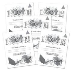 I Get It! Place Value Grades K-2 Student Book-Level 1 5-Pack