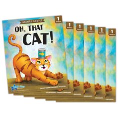 Animal Antics: Oh, That Cat! - Short Vowel a Reader - 6 Pack