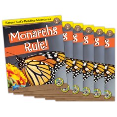 Ranger Rick's Reading Adventures: Monarchs Rule! 6-Pack